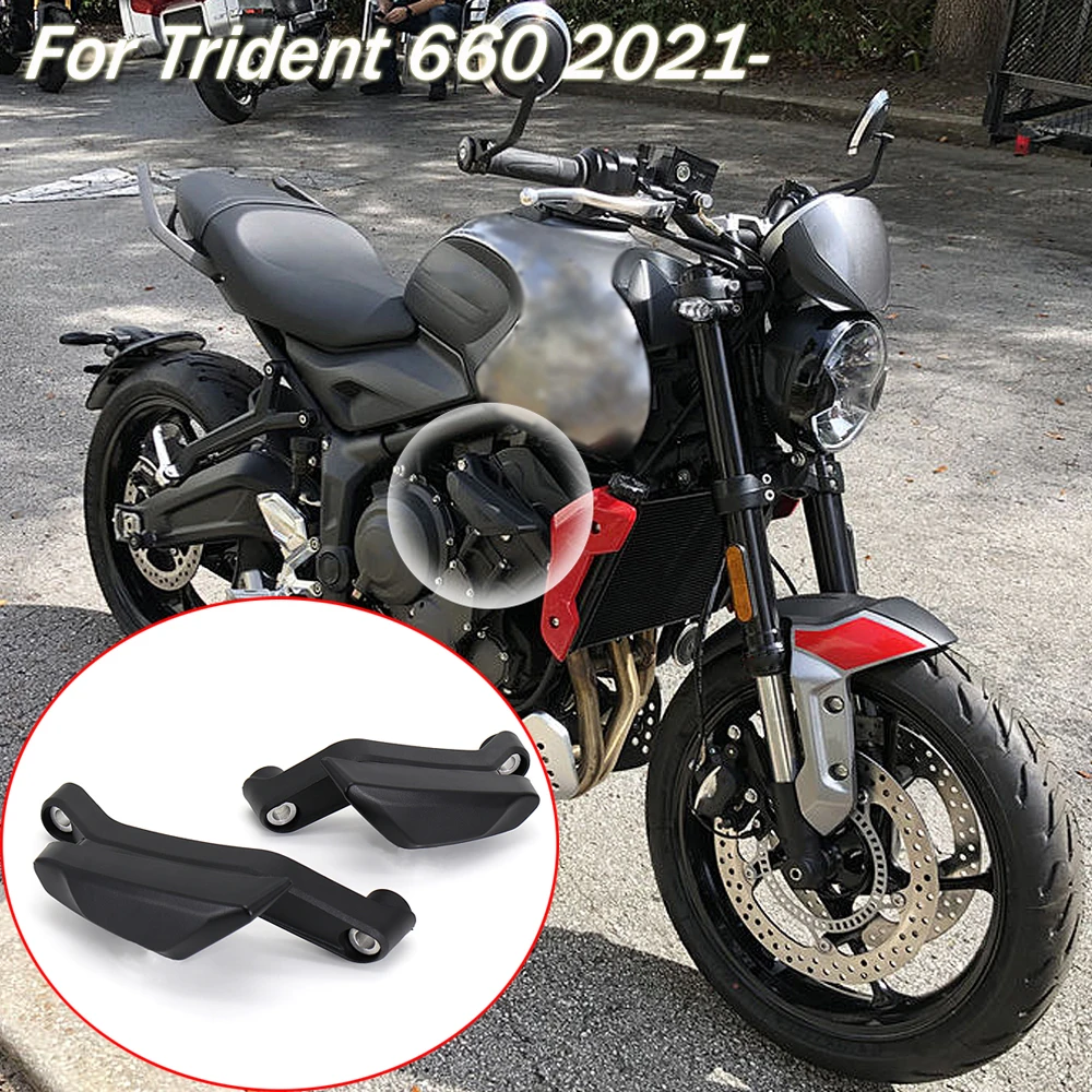 2021 2022 YENİ Motosiklet Çerçeve kaymak kaplama Guard Anti Çarpışma ped koruyucu İçin Düşen Koruma Trident 660 TRİDENT 660 Görüntü 0