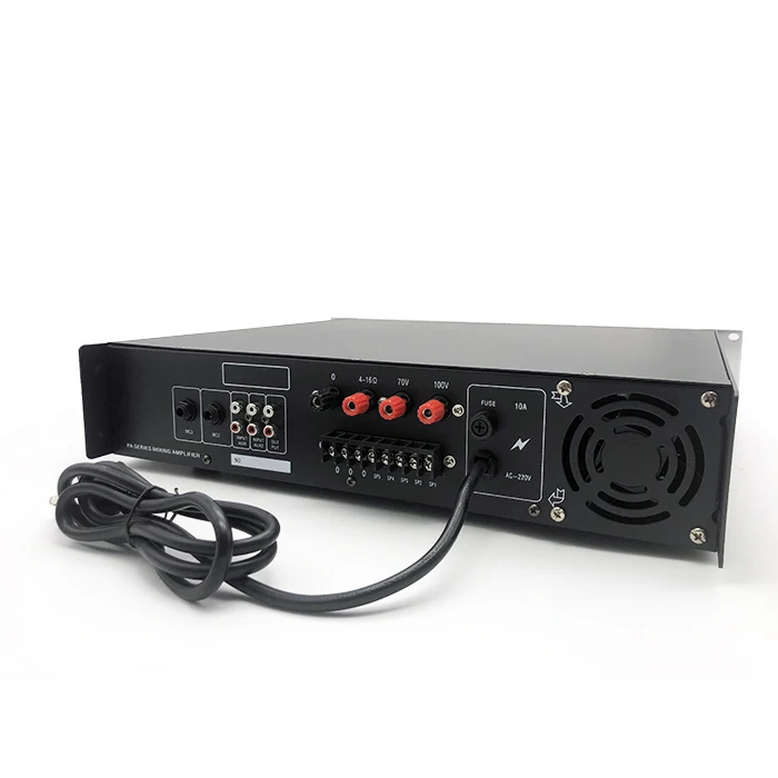 Okul için RTS pa sistemi satışı 360w USB SD güç ses modülü ses sistemi güç amplifikatörü Görüntü 1