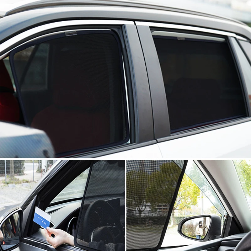 Toyota Camry için XV50 Aurion 2012-2015 araba güneşliği Manyetik Ön Cam Çerçeve Perde Arka Yan Pencere Güneş Shades Visor Görüntü 1