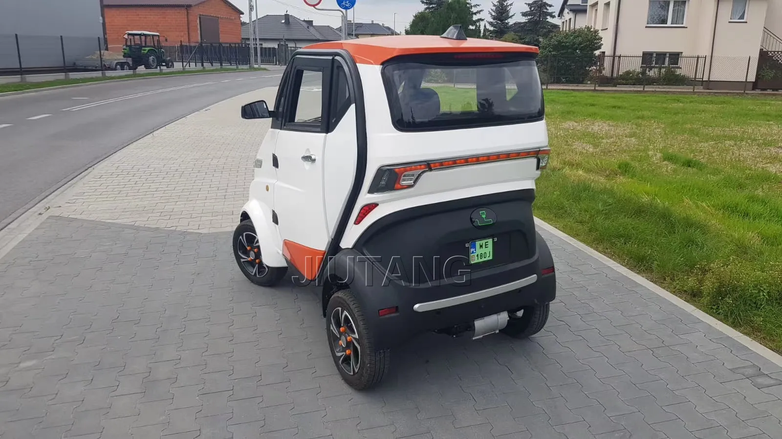 Yeni Dört Tekerlekli Elektrikli Araç Hareketlilik Scooter Yetişkin Elektrikli Araba Görüntü 2