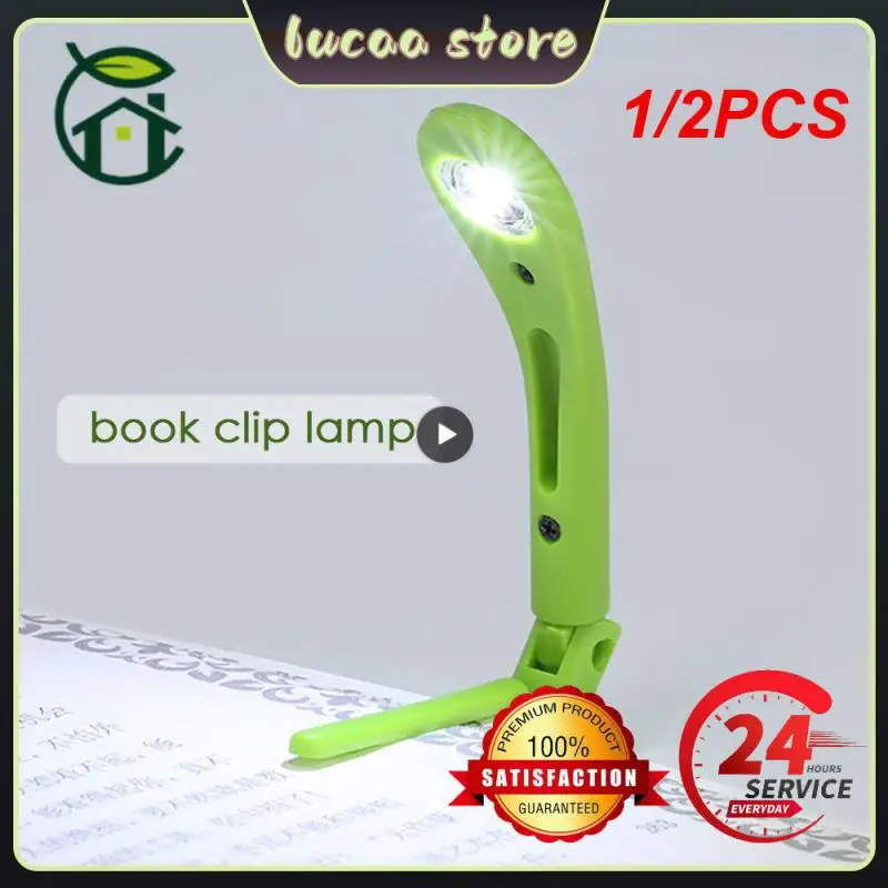 1/2 ADET Usb şarj edilebilir klip kitap ışıkları kitap takılabilir lamba göz koruması taşınabilir Mini Led okuma kitap ışık ev dekorasyonu Görüntü 0