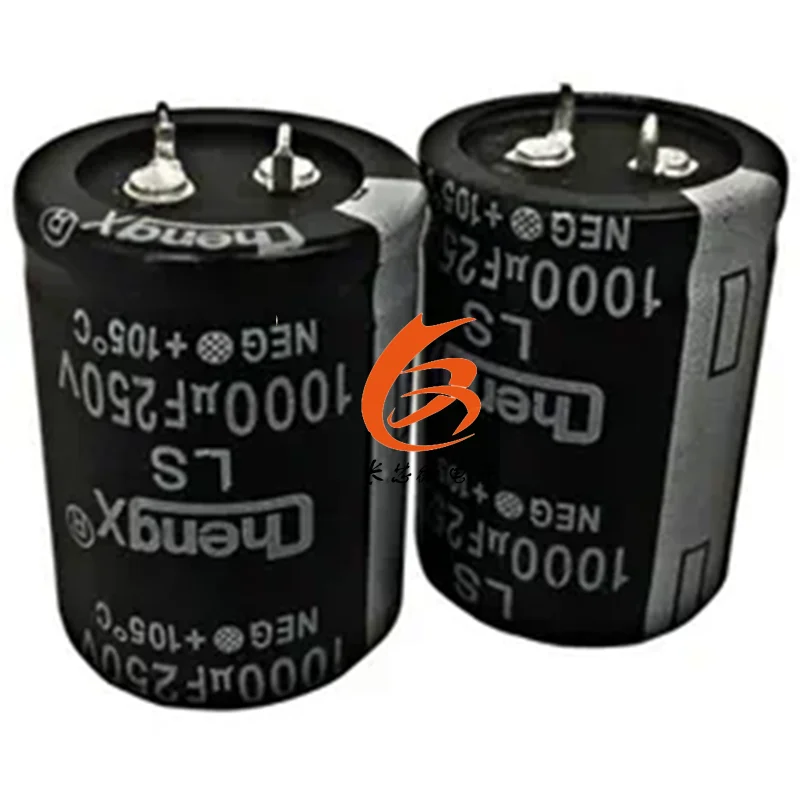 10 ADET / GRUP Alüminyum elektrolitik kondansatör düğme pin 1000uf 250v 30X40 Ayak pitch 10mm Görüntü 0