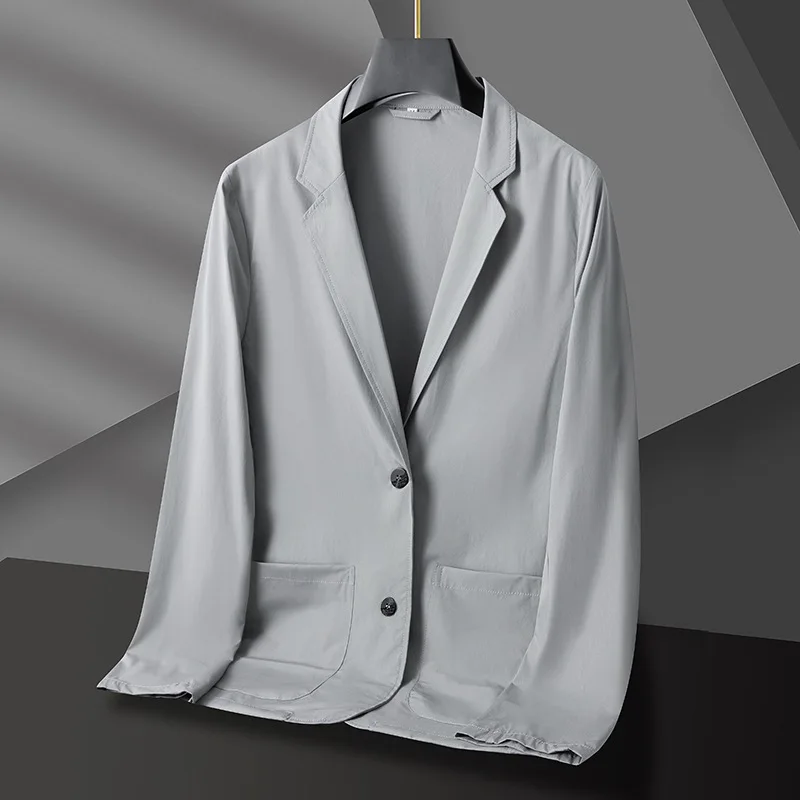 10046-T-Rahat ceketli Kore slim fit iş profesyonel takım elbise Görüntü 0