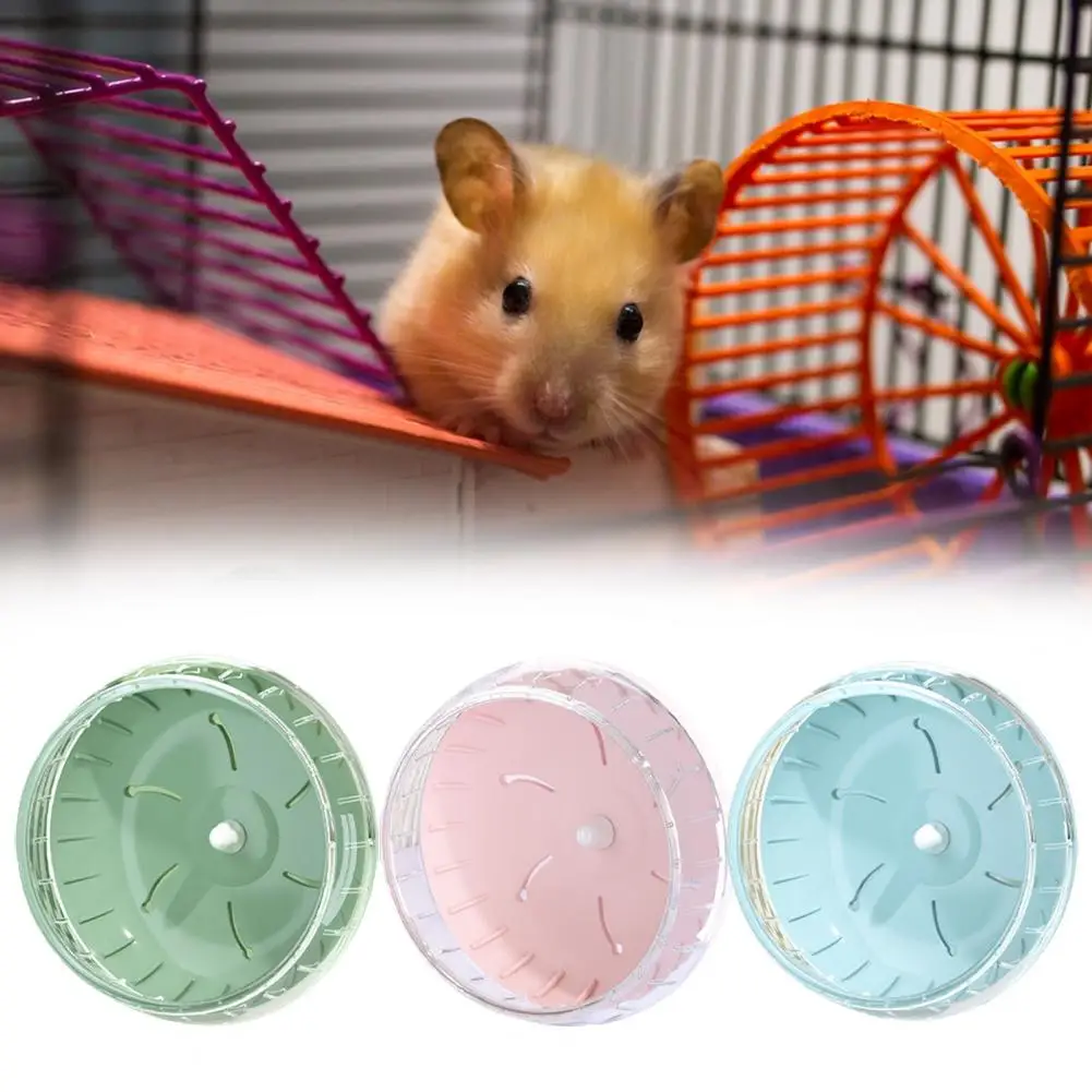 12 cm / 14 cm Hamster Spinner Çevre Dostu Hamster Sıçan Gerbil Sessiz Spinner Bite dayanıklı Hamster egzersiz tekerleği Evcil Hayvan Malzemeleri Görüntü 0
