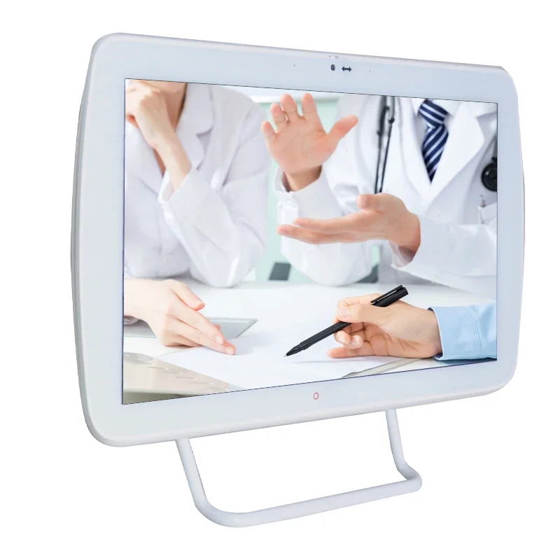13.3 İnç Dokunmatik Android Tıbbi Tablet PC Hepsi Bir Arada Akıllı Koğuş Sistemi Akıllı Klinik Tıbbi İşbirlikçi Video Platformu Görüntü 0