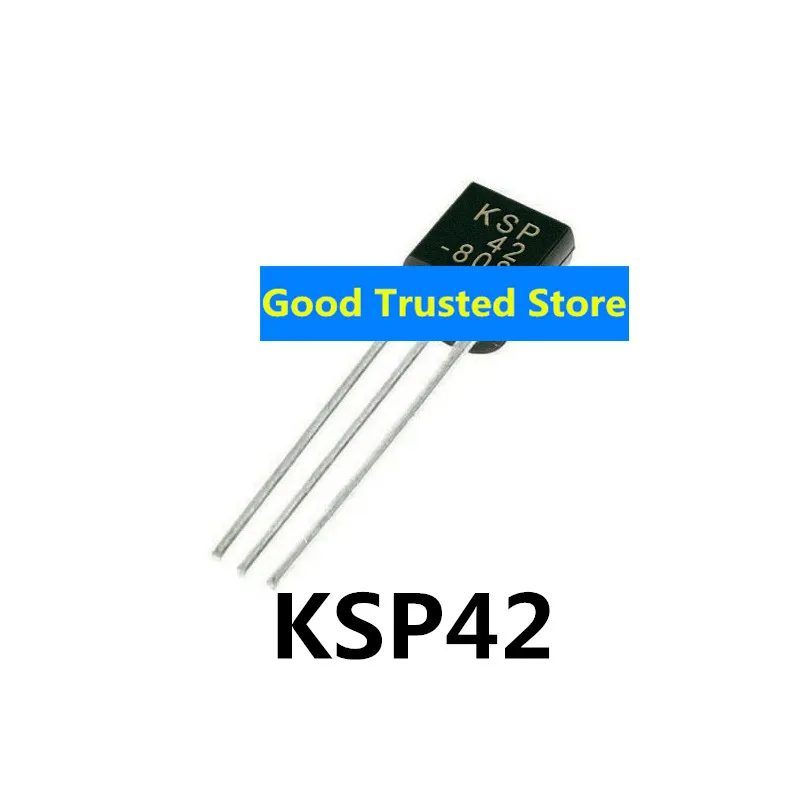 20 ADET Yeni orijinal KSP42 transistör A42 ınline TO92 çip ile kaliteli KSP42 Görüntü 0