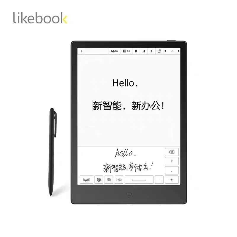 2023 ONİKS Likebook Alita K103 10.3 inç Android Akıllı El Yazısı Memo Elektronik Mürekkep Okuyucu işıklı e-kitap mürekkep ekran Görüntü 0