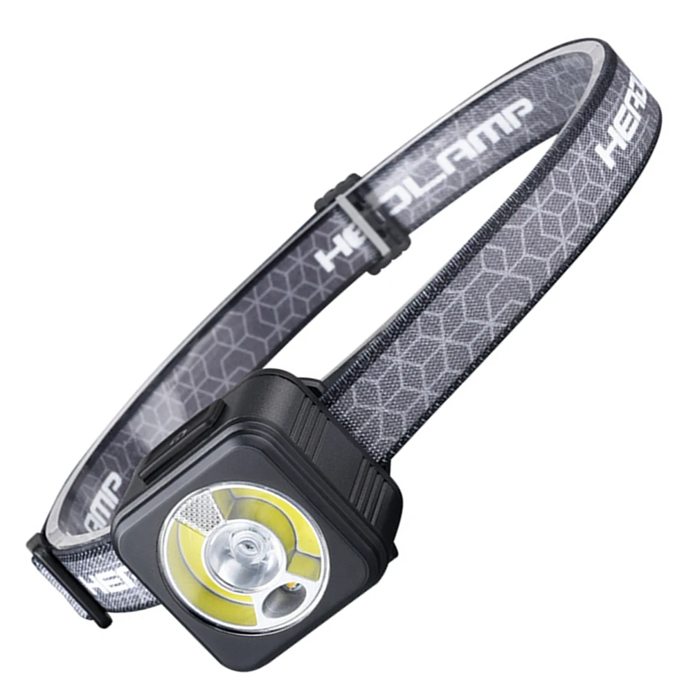 400LM LED far USB şarj taşınabilir kafa lambası çoklu ışık kaynağı 6 aydınlatma modları su geçirmez kamp koşu yürüyüş için Görüntü 0