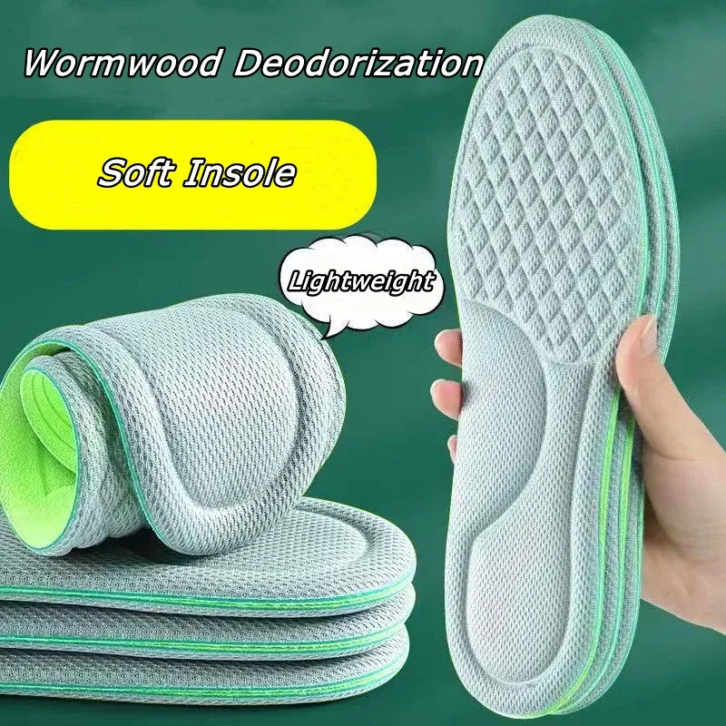 4D Masaj Spor ayakkabı tabanlığı Ter Emici Nefes Deodorant Astarı Ayak Büyüyen Taban Sünger Ayakkabı Ekler Pad Görüntü 0
