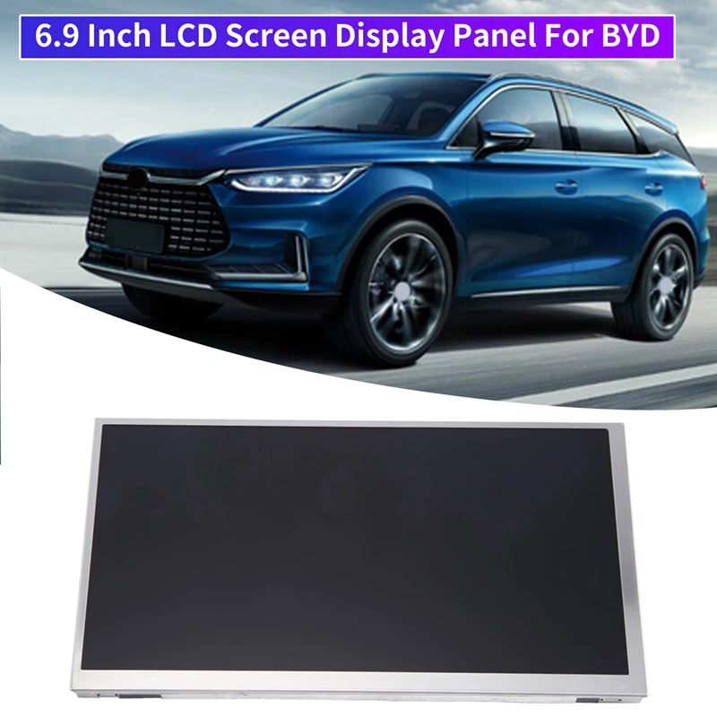 6.9 İnç LCD Ekran BYD Yedek parça Aksesuarları Parçaları Araba Ekran Paneli CLAA069LA0HCW Görüntü 0