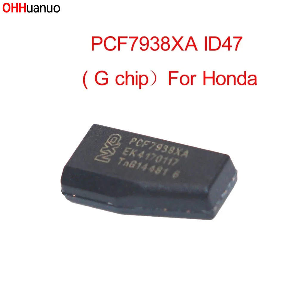 G Çip PCF7938XA ID47 Karbon Otomatik Transponder Çip Seramik Araba Anahtarı Cips Boş Anahtar Çip Honda 2014 İçin Hyundai için Görüntü 0