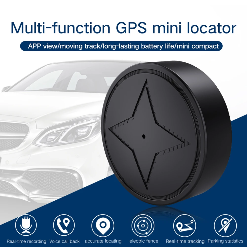 GPS Izci Anti-kayıp Alarm Mini Kablosuz Manyetik Izci Araç Takip Çocuk Yaşlı Çanta Cüzdan Bulucu Bulucu Anti Kayıp Alarm Görüntü 0