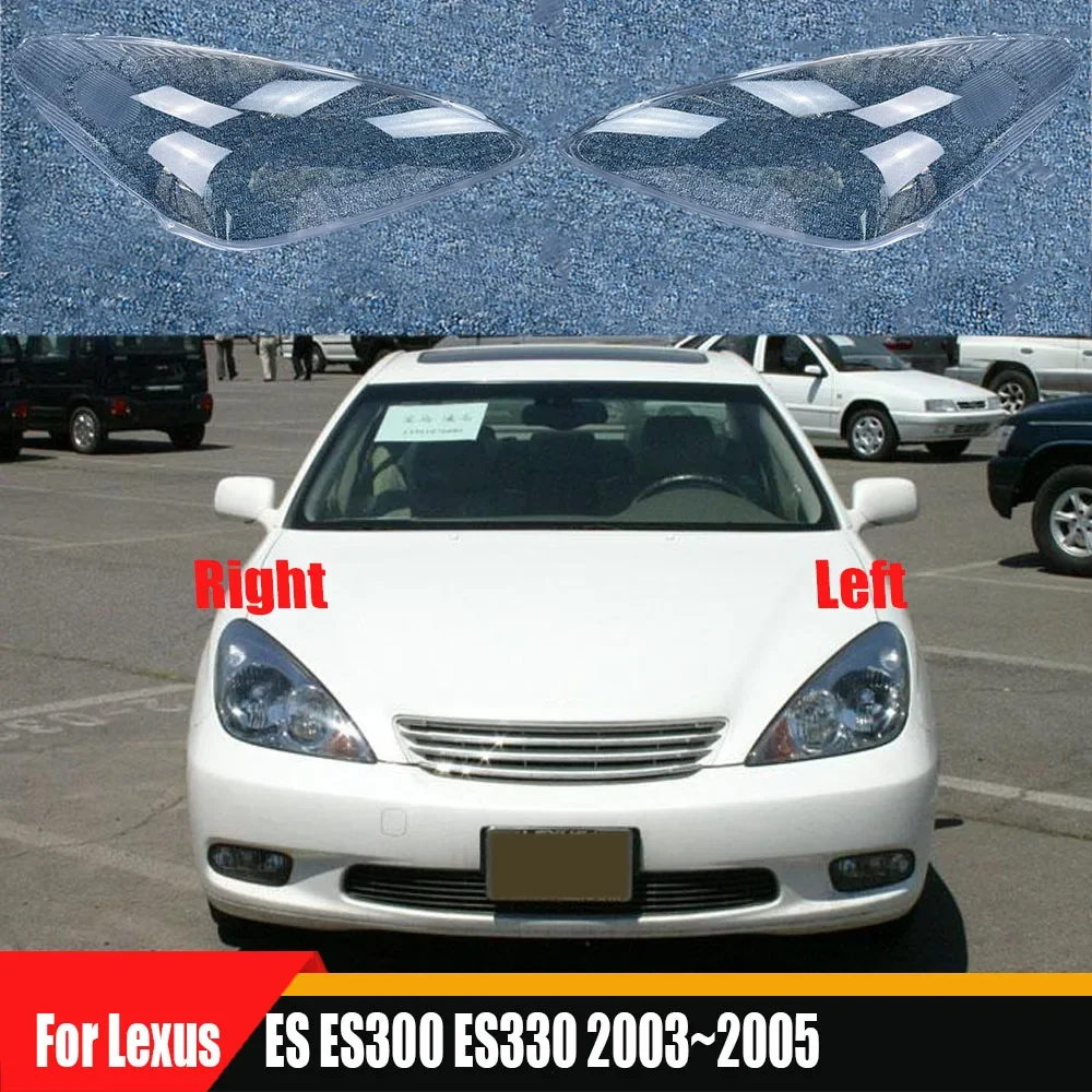 Lexus ES için ES300 ES330 2003 ~ 2005 Far Kapağı Abajur Lamba Gölge Far Kabuk Lens Pleksiglas Oto Yedek Parçaları Görüntü 0
