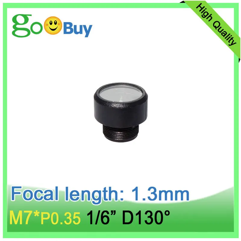 M7 * P0.35 EFL 1.3 mm balıkgözü lens 130 derece 1/6 