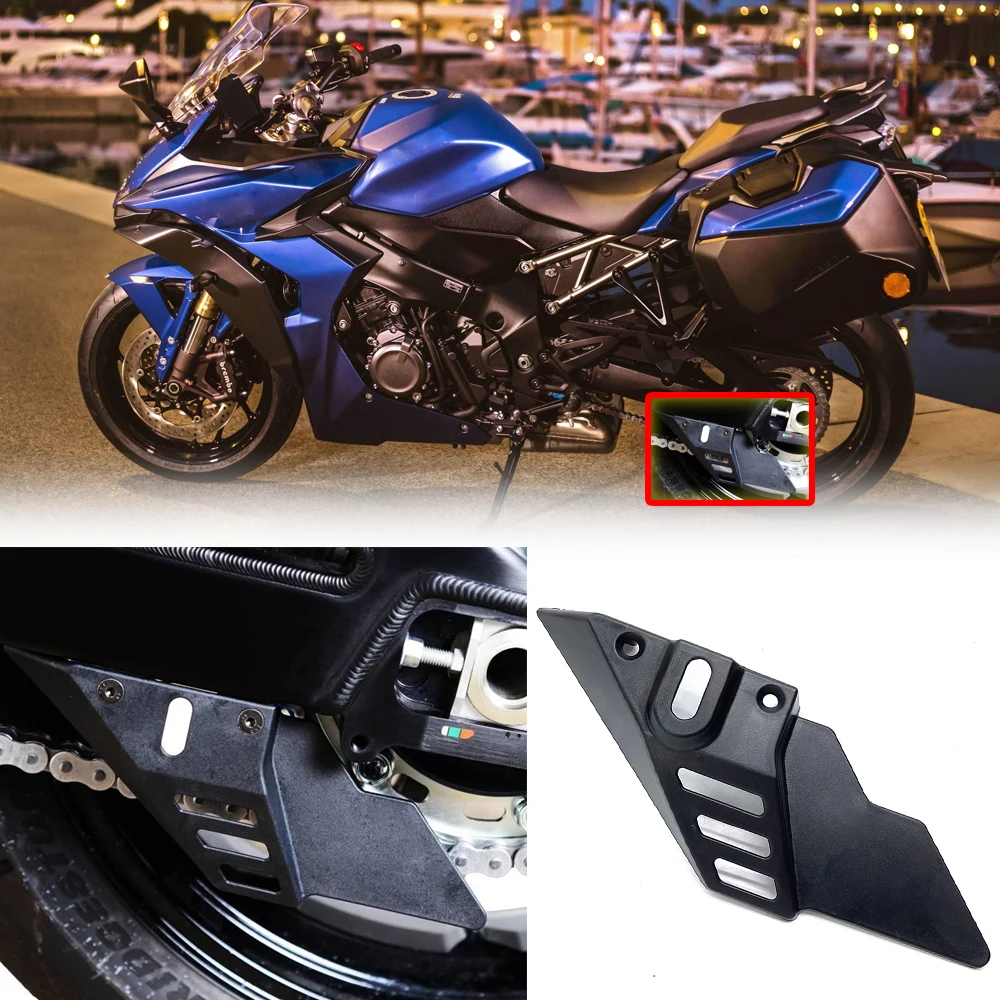 Motosiklet Zinciri Kapağı Zincir koruma kapağı Arka dişli kapağı Suzukı GSX S1000GT GSX-S1000GT GSXS 1000 GT GSX-S 1000GT 2022 Görüntü 0
