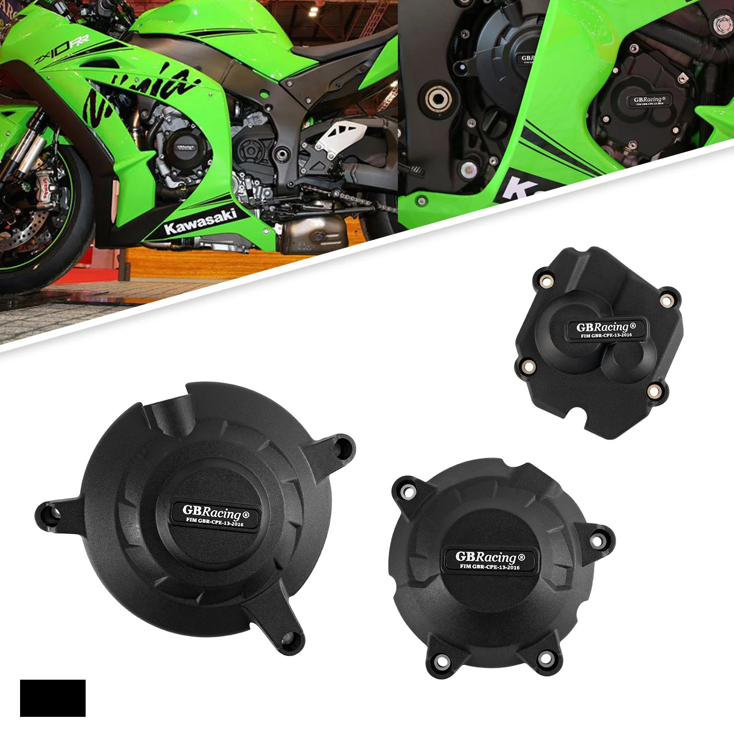 Motosiklet motor Kapağı Koruyucu Set Kılıfı için GBRacing GB Yarış KAWASAKİ ZX-10R ZX10R 2011-2021 Görüntü 0