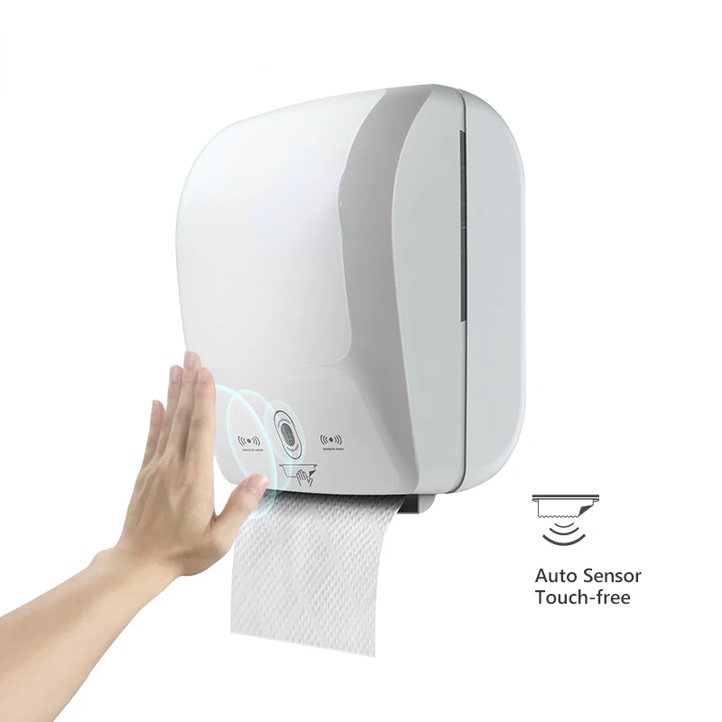 Sıcak satış merkezi Tuvalet banyo Duvara Monte fotoselli otomatik sensör kağıt havlu dispenseri Görüntü 0