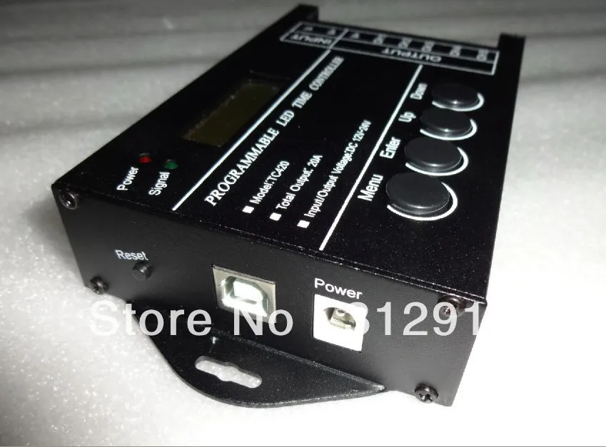 TC420; Programlanabilir zaman led kontrol cihazı; program modunu USB portlu PC ile özelleştirebilir Görüntü 0