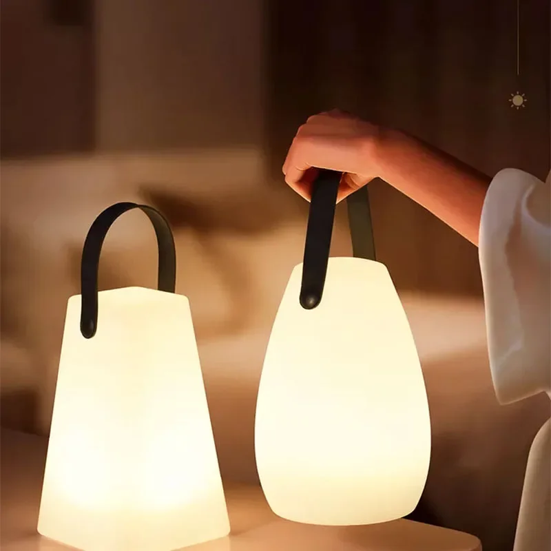 Taşınabilir şarj edilebilir LED Lambalar Ve Fenerler Açık Bahçe kamp ışığı Akülü çadır ışığı Saplı Görüntü 0