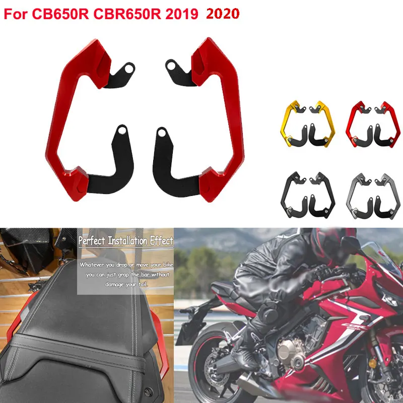 YENİ Honda CB650R CBR650R 2019 2020 Motosiklet kulp Barlar Arka Koltuk Yolcu Kapmak korkuluk Gidon CBR 650 R Görüntü 0
