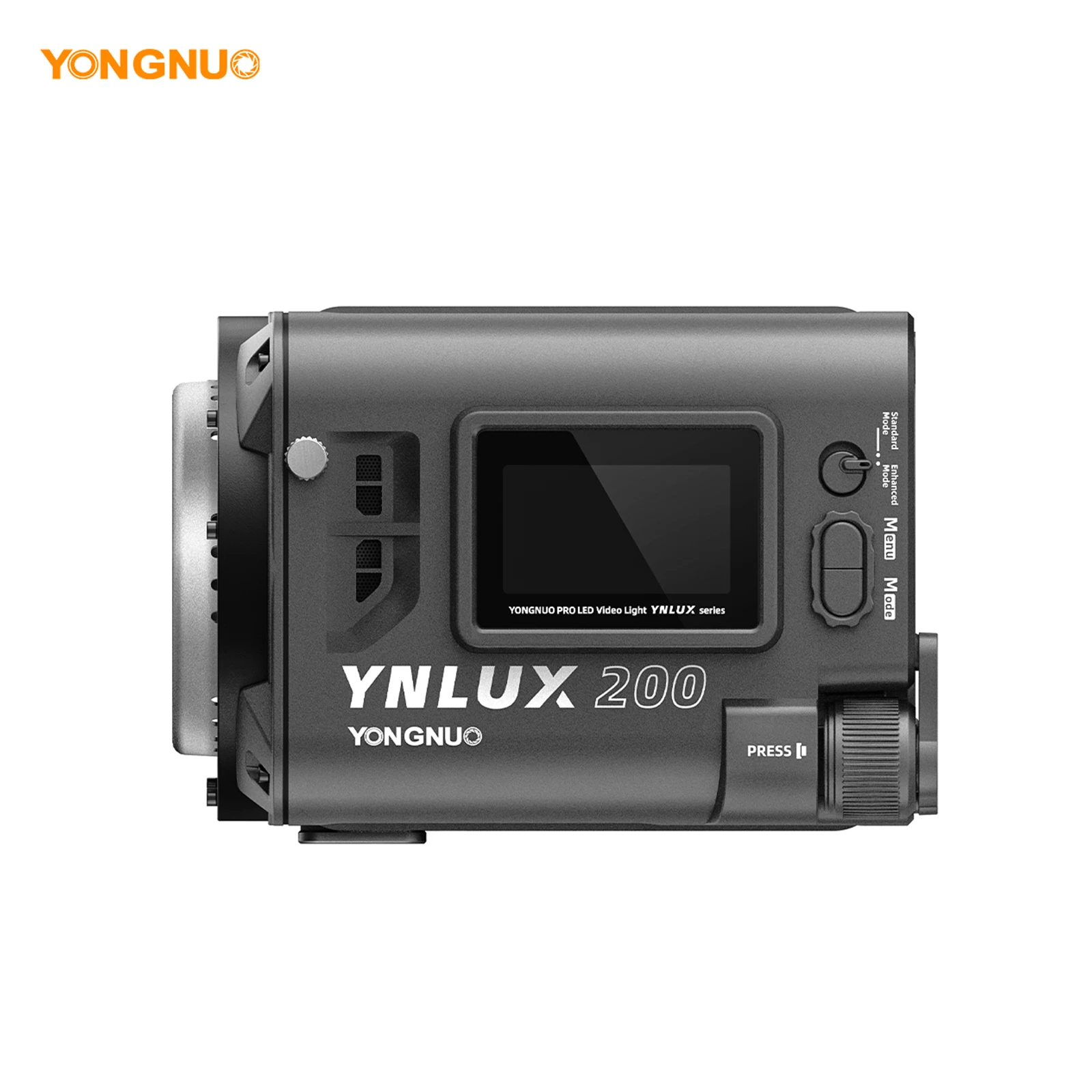 YONGNUO YNLUX200 el LED Video ışığı 200 W fotoğraf ışığı 2600 K-6500 K COB boncuk 12 Aydınlatma sahne efektleri destek BT Görüntü 0