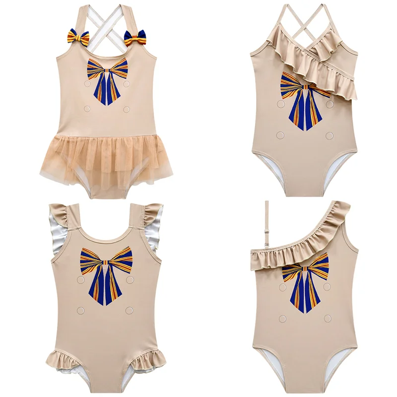 Yeni Film M3GAN Mayo Çocuklar Plaj Kıyafeti Tek Parça Kolsuz Yüzme Bebek Kız Karikatür Megan Mayo çocuk Mayo Görüntü 0