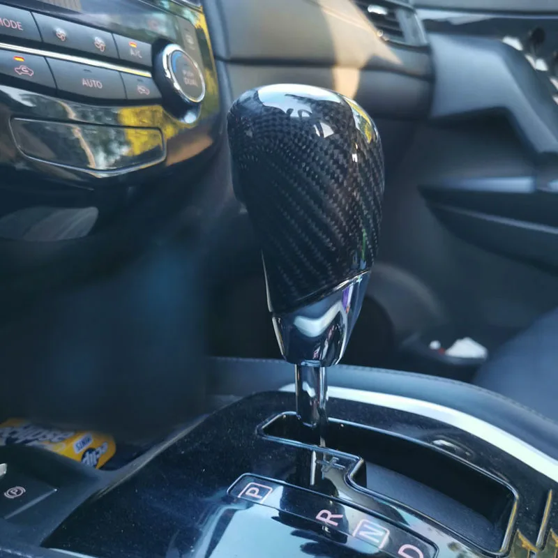 Yeni Yarış Gerçek Karbon Fiber Nissan X-TRAİL Qashqai Murano Başladı Dişli Topu Kafa Görüntü 0
