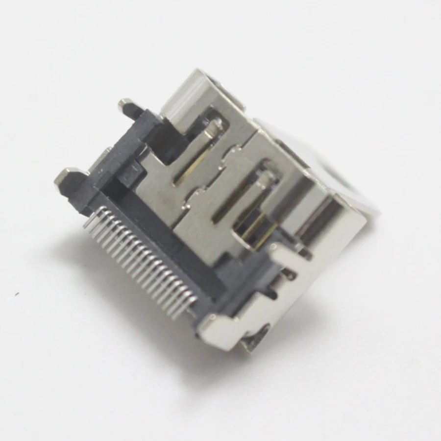 1/2/5 adet DIY HDMI Tip A Kaynak Tipi Dişi Fiş jack 19 Pin SMT Konektörü 4 Ayak Nikel kaplama Soket Görüntü 1