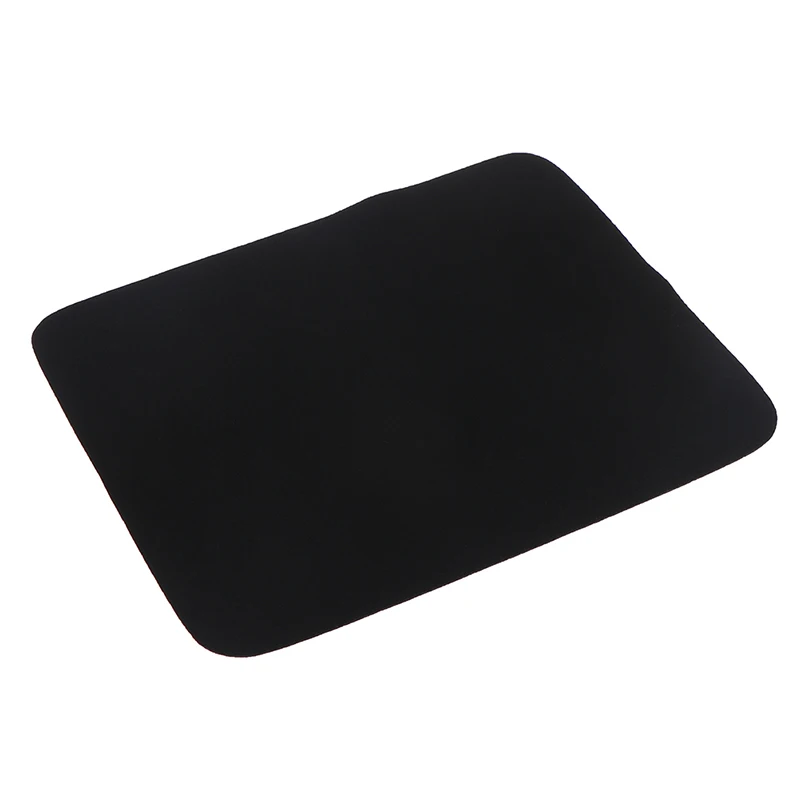 1 ADET 24x20 cm Siyah Düz Renk Oyun Mouse Pad Nemli Yerleşimler Hız / kontrol Kilitleme Kenar Görüntü 1
