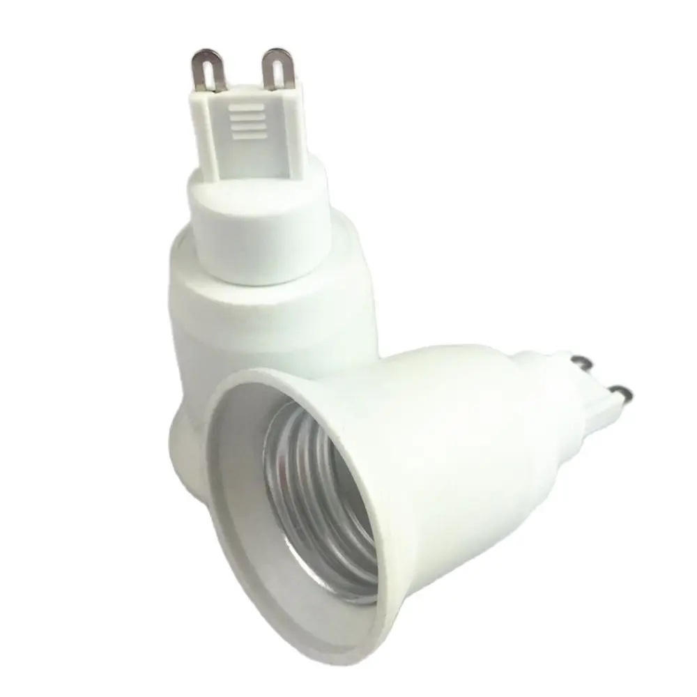 1 adet Lamba Tutucu Dönüştürücüler G9 To E27 ışık soketi Adaptörü Tutucu LED Ampul Soket Adaptörü Beyaz Görüntü 1