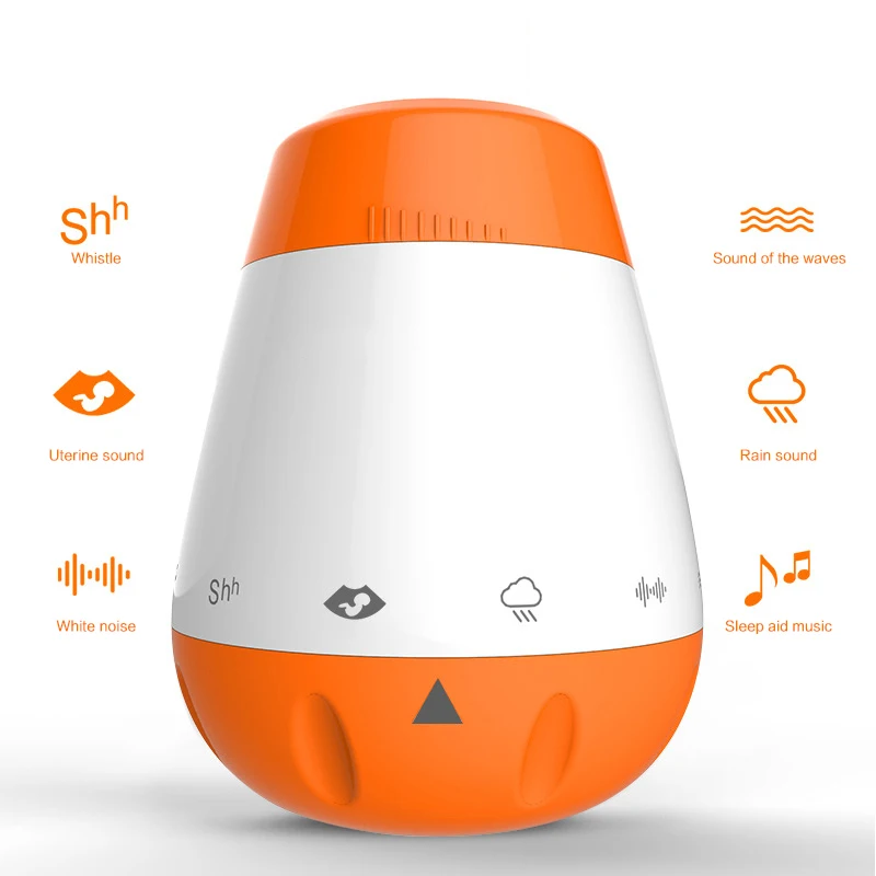 1~5 ADET Bebek Beyaz Gürültü Makinesi Akıllı Müzik Ses Sensörü Bebekler Kötü Uyku Yardımcı Terapi Ses Monitörü Jeneratörü bebekler için Görüntü 1