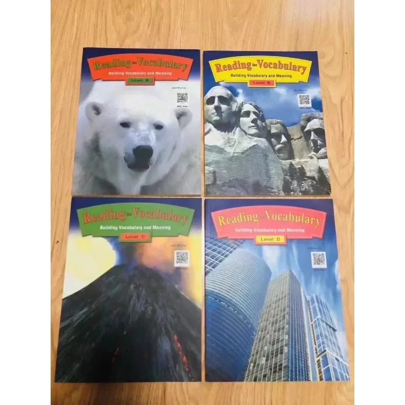 4 Kitap/set Okuma Kelime Eğitim Kitapları Çocuklar için for3-6 Yaşında livre Görüntü 1