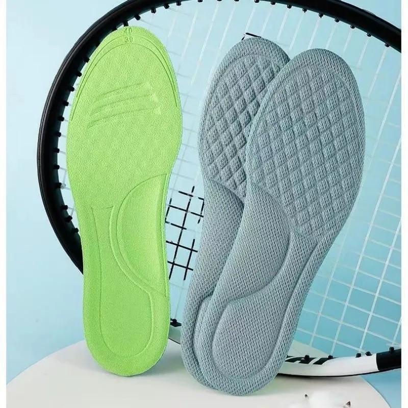 4D Masaj Spor ayakkabı tabanlığı Ter Emici Nefes Deodorant Astarı Ayak Büyüyen Taban Sünger Ayakkabı Ekler Pad Görüntü 1