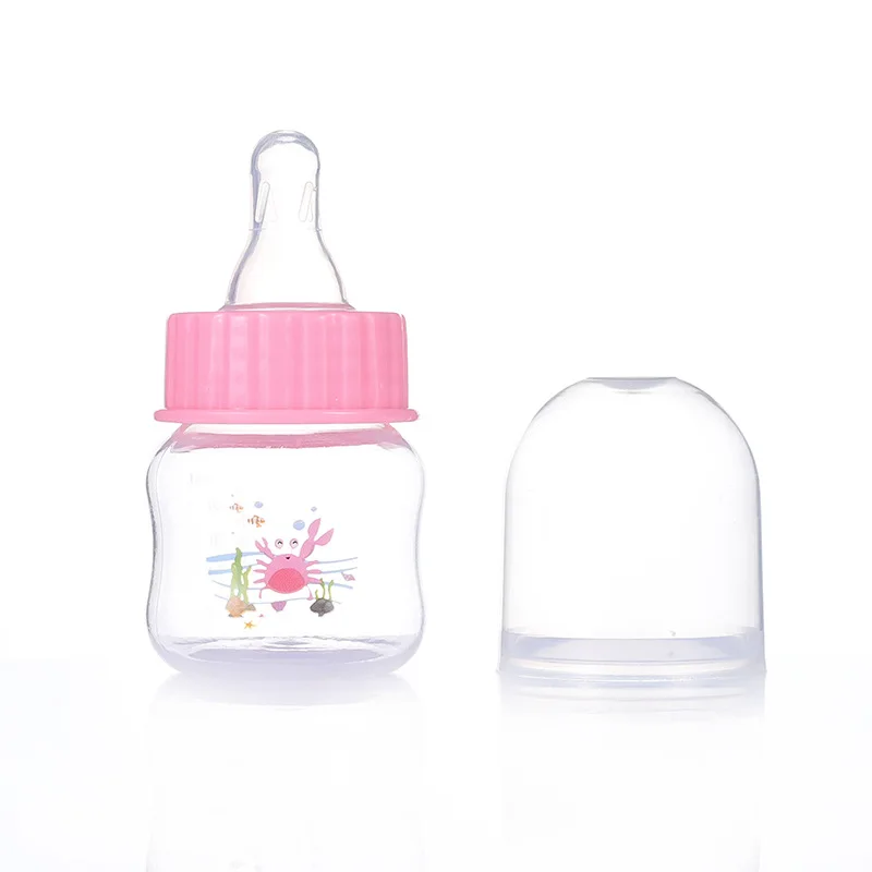 50 ML Bebek Yenidoğan Mini Taşınabilir Besleme bebek bakım şişesi BPA Ücretsiz Güvenli Bebek Hemşirelik Meme Bakımı Besleyici Meyve Suyu Süt Şişeleri Görüntü 1