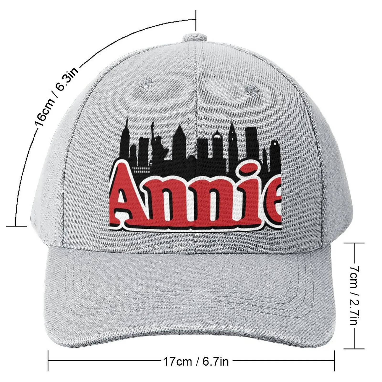 Annie New York Skyline Kentsel VintageCap beyzbol Şapkası Şapka Lüks Marka Rave Kadın Kap Erkek Görüntü 1