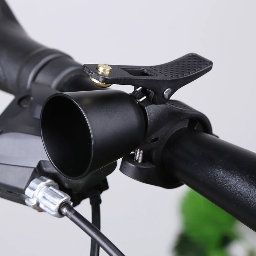 Bisiklet Boynuz Bisiklet Çan Anti Kayma Yüksek Desibel Şeffaf Halka Kolay Kurulum Bisiklet Aksesuarları için 22-31.8 mm Gidon Görüntü 1