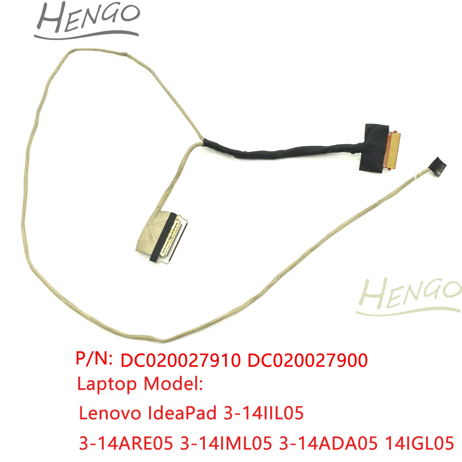 DC020027910 DC020027900 Orijinal Yeni Lenovo IdeaPad 3-14IIL05 3-14ARE05 3-14IML05 3-14ADA05 14IGL05 LCD EDP Kablosu Görüntü 1