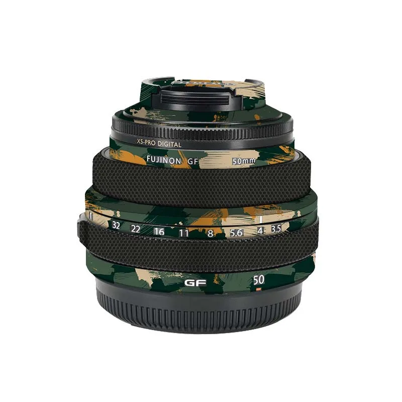FUJİFİLM GF 50mm F3. 5 R LM WR Lens Sticker Koruyucu Cilt Çıkartması Vinil Wrap Film Anti-Scratch Koruyucu Ceket GF50 Görüntü 1