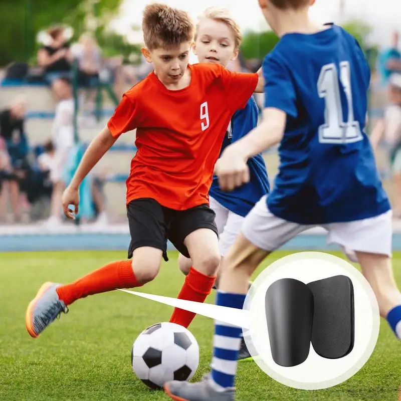 Futbol dizlik Koruyucu Futbol Ekipmanları Mini dizlik Darbeye Dayanıklı Futbol Malzemeleri Erkek Kız Eğitim Görüntü 1