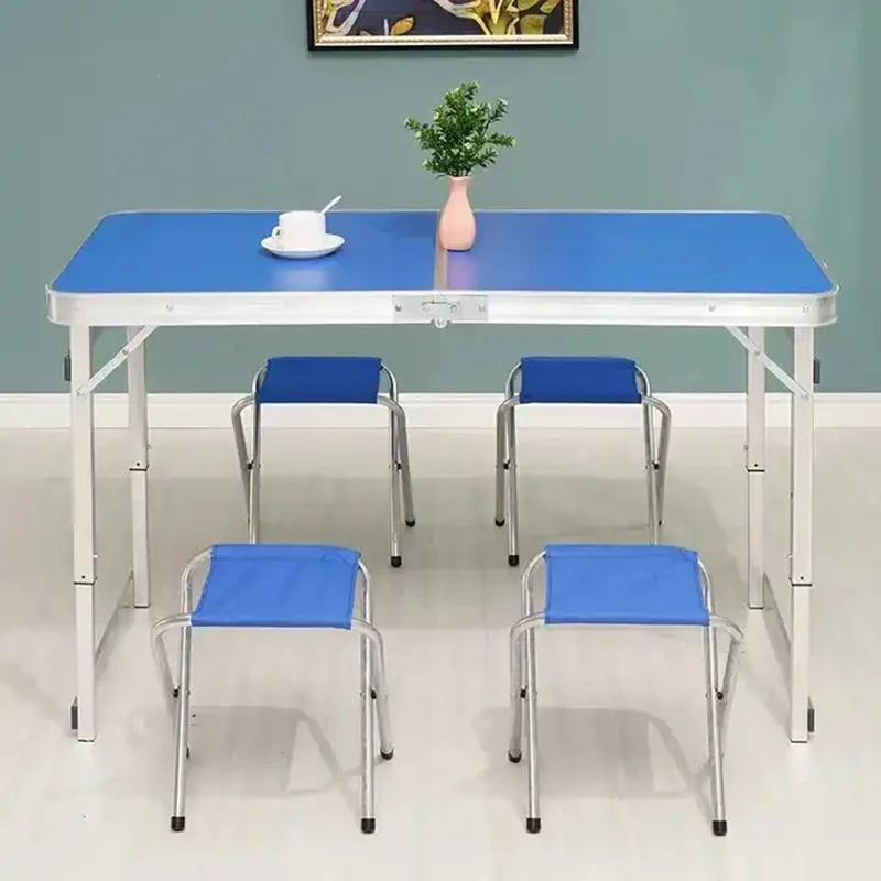 HCLDJM Taşınabilir Açık Katlanır masa Sandalye Alüminyum Alaşımlı Katlanabilir dizüstü bilgisayar masası Su Geçirmez Ultra hafif Dayanıklı Piknik Masası Görüntü 1