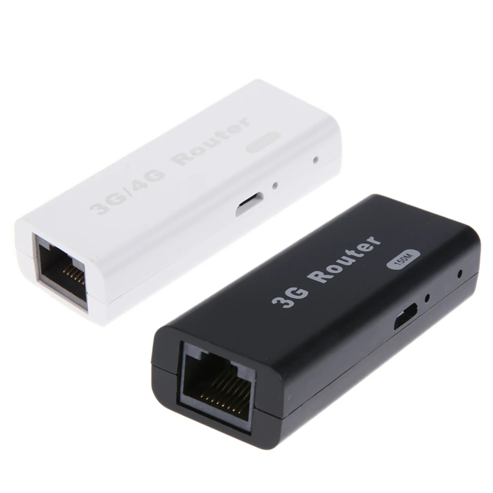 Hotspot AP İstemci 150 Mbps RJ45 USB Kablosuz Yönlendirici ile Uyumlu HSDPA / HSUPA / HSPA CDMA EVDO Rev A / B Görüntü 1
