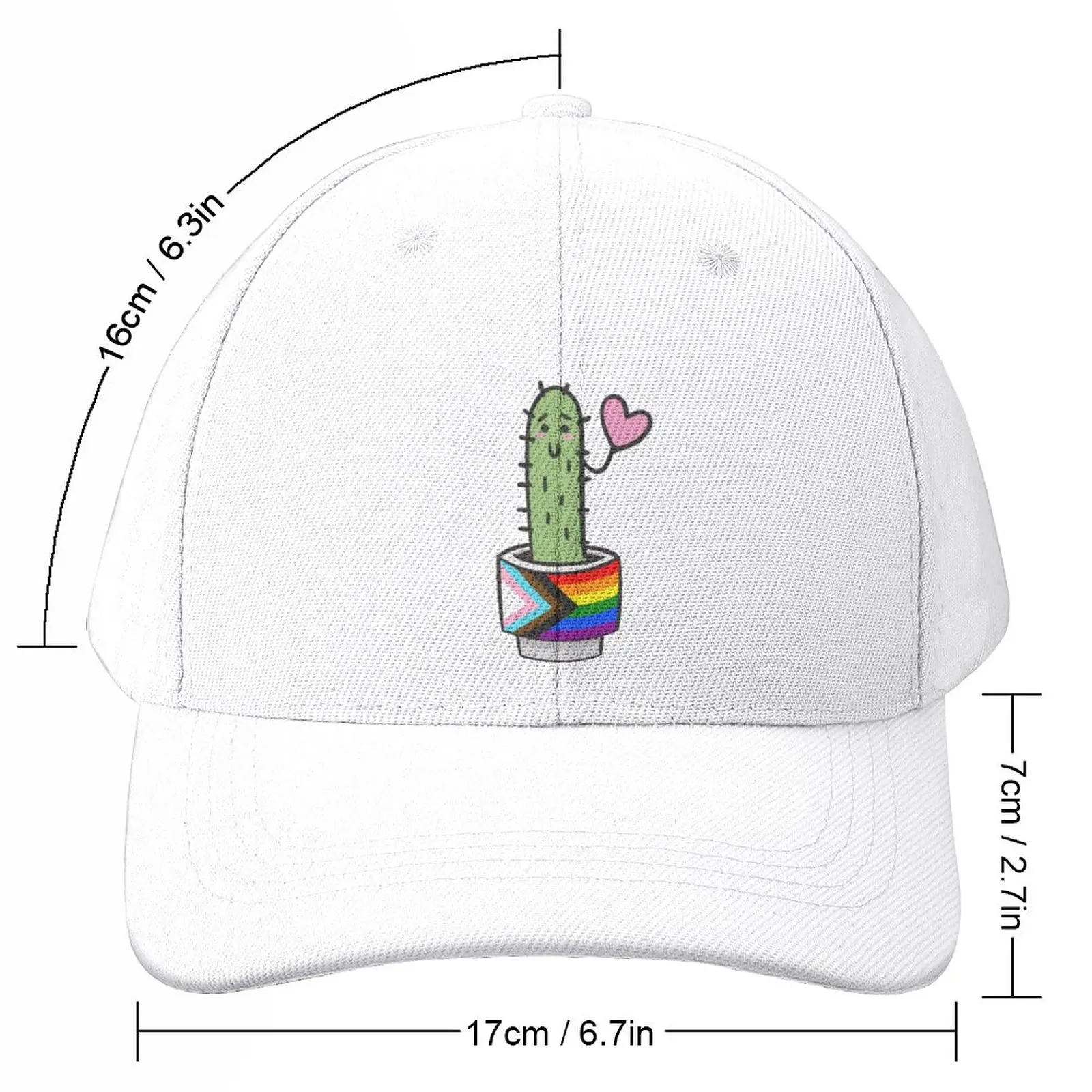 Ilerleme Gurur Kaktüs beyzbol şapkası Lüks Marka derby şapka boonie şapkalar moda Kadın Plaj Çıkış Erkek Görüntü 1