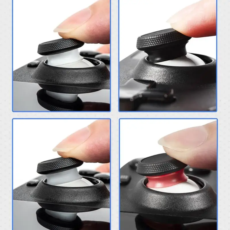 Joystick Koruyucuları Aşınmaya dayanıklı Joystick Koruyucu Halka Oyun Oynarken Görünmez Koruma Buhar Güvertesi/Xbox için Kullanılır Görüntü 1