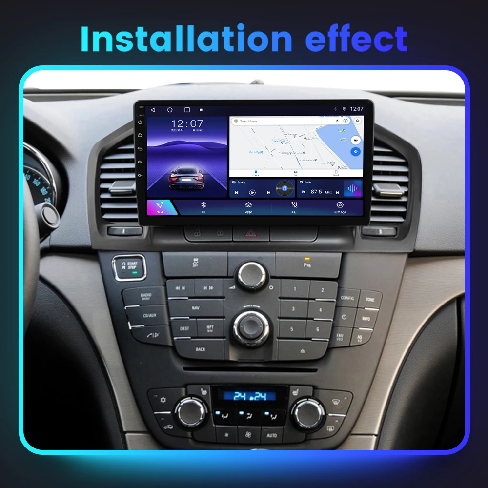 Kablosuz Carplay Android otomobil radyosu Buick Regal Opel Insignia 2009 - 2013 için Araba Multimedya Oynatıcı GPS navigasyon başkanı Ünitesi Görüntü 1