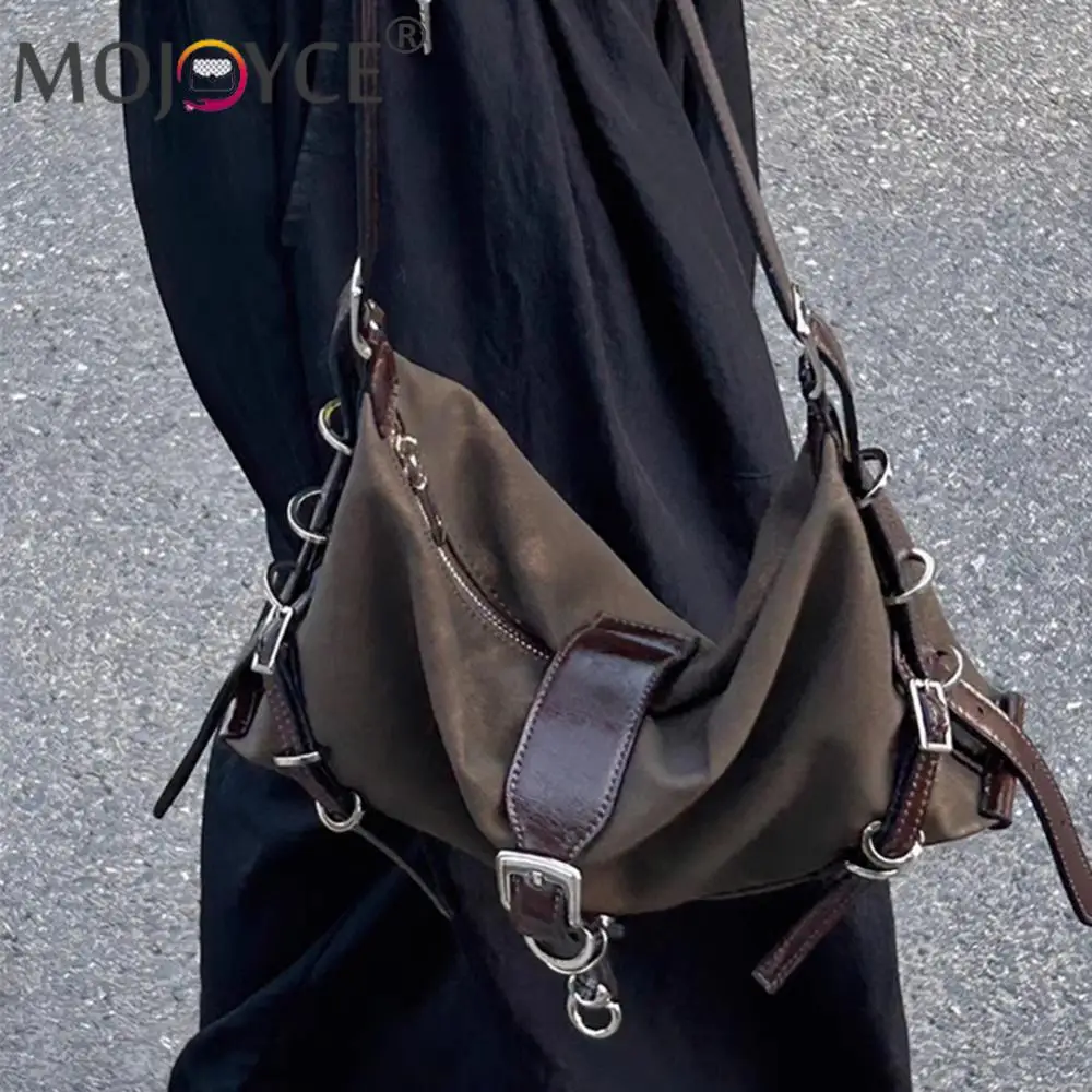 Kadınlar Casual Crossbody Çanta PU Deri moda alışveriş çantası Çanta Y2K Çok Yönlü Koltukaltı Çanta Düz Renk Bayanlar Açık Günlük Çanta Görüntü 1