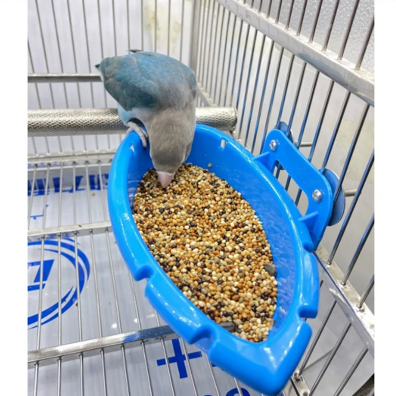 Kuş Su Küvet Pet Papağan Kafesi Asılı Besleyici Kase Banyo Oyuncak Duş Kutusu Kuş Temizleme Aracı Kafes Aksesuarları Kuş Görüntü 1