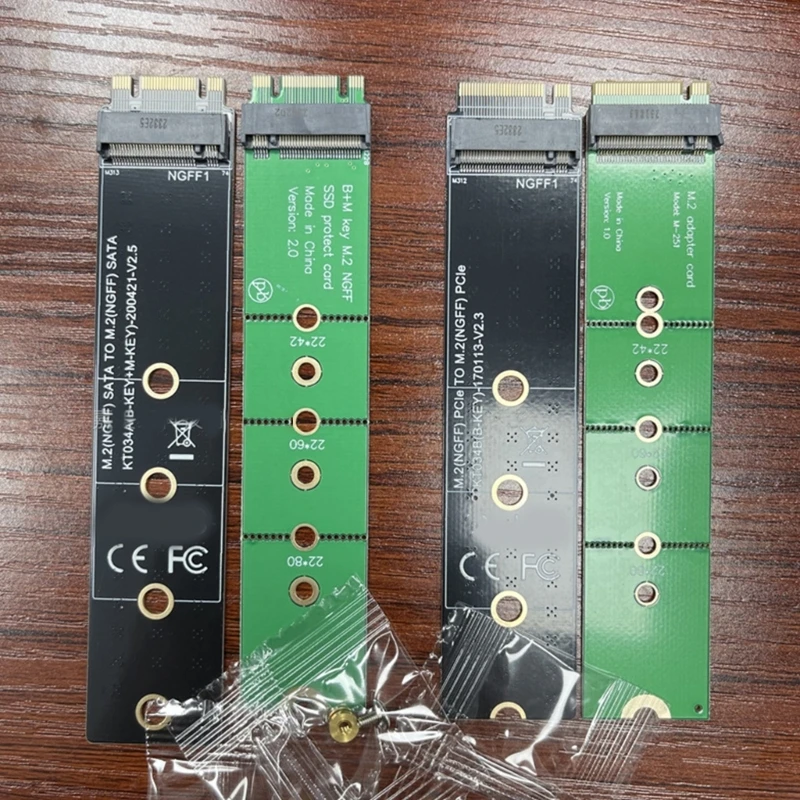 M. 2 SSD Adaptör Kartı M. 2 NVME SSD Adaptör Kartları Kullanımı Test Etmek ve Genişletmek için Tak ve Kullan Sürücüye Gerek Yok 896C Görüntü 1