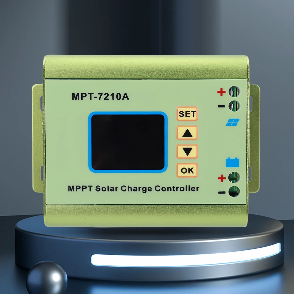 MPT-7210A MPPT 24-72 V Boost Güneş pil şarj cihazı Paneli güneş şarj kontrol cihazı Dijital şarj regülatörü 10A 600W güneş panelı Şarj Cihazı Görüntü 1