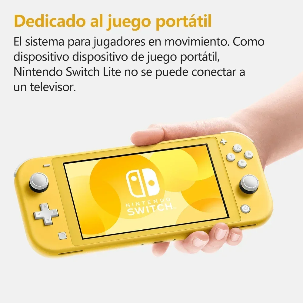 Nintendo Anahtarı Lite elde kullanılır oyun konsolu 275g Hafif ve Taşınabilir Dahili Joy Con Denetleyici Çoklu Renk Seçeneği Görüntü 1