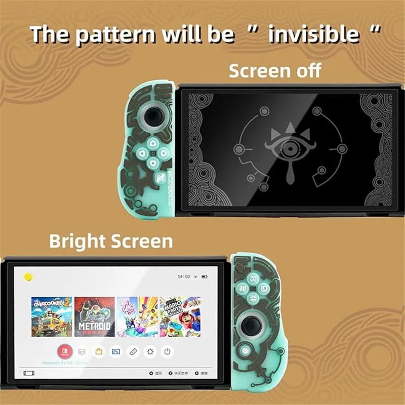 Nintendo Anahtarı için Cam Ekran Koruyucu OLED Krallığın Gözyaşları Temperli Cam Çizilmez 9H Sertlik Görüntü 1